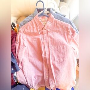 H&M Pink Casual Button Down Shirt